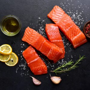 Pescados: Atún, Salmon, entre otros